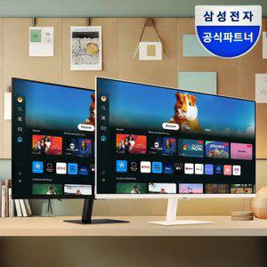 [한정 체감가 19.9만] 삼성전자 M5 LS27DM501 68.6cm(27인치) 스마트모니터 화이트 (O