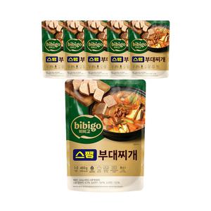 CJ 비비고 스팸부대찌개, 460g, 6개