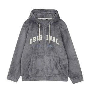 공용)  쉐파플리스 아플리케 포인트 후드집업_AM4WIZ842-BL