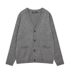 공용)  무지 가디건(오버핏)_AM4WSW846-MG