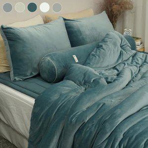 스누즈 모찌모찌 극세사 차렵이불 베개세트 5color