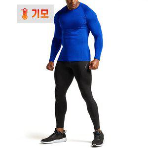 남성 기모 발열내의 겨울 보온 방한내복 상의