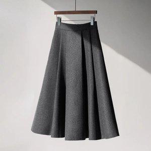 (안나앤모드) A. 엠플 울 플레어 스커트[스커트C1024Q01]