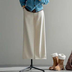 (안나앤모드) macha 웜기모 슬릿 골지팬츠[팬츠DDA74]