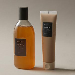 [공식] 아로마티카 퀴노아 (프로틴 샴푸 400ml+트리트먼트 마스크 160ml)