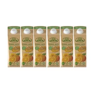 [돈시몬 공식] 100% NFC 착즙주스 오렌지 1L x 6팩