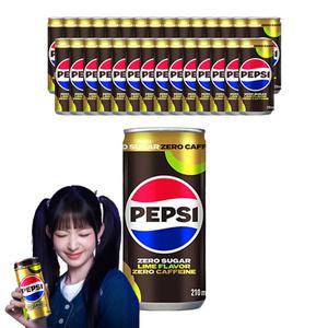 펩시 제로슈거 라임향 제로카페인 210ml, 30개