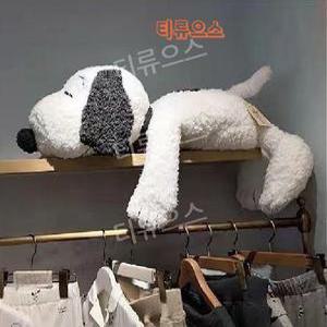 초대형 애착 대형스누피인형 잘때안고자는 침대 대왕 티류으스