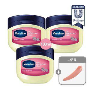바세린 젤리 베이비 100ml 3개+스패츌러