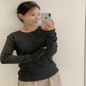 여리핏 소프티 골지 긴팔 티셔츠 (5color)