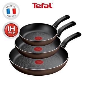 [테팔] 인덕션 티타늄 라이트쿡 3종(팬22+24+30) +레온24&비앤비뉴 조리도구 1개