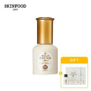 [스킨푸드] [쿠폰가15,310원]골드캐비어 이엑스 아이세럼+ (증정)마스크팩2개 + 블랙슈