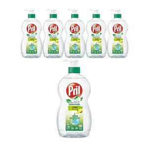 프릴 주방세제 그린파워 레몬그라스향, 700ml, 6개