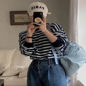 코스트 단가라 긴팔 티셔츠 (4color)