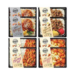 온더고 신상혼합8(소고기덮밥2,함박스테이크2,치즈닭갈비2,오징어제육2)