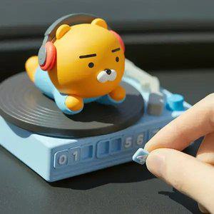 [카카오프렌즈] DJ 라이언 주차번호판