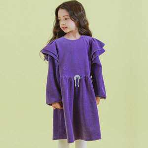 [아이러브제이] N. 팬지 셔링 원피스 JUWOP21