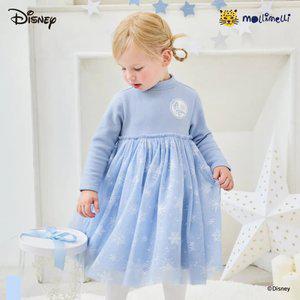 [몰리멜리] [디즈니]겨울왕국 엘사 골지샤원피스