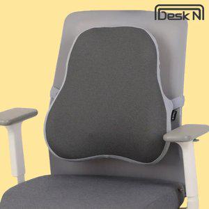 데스크엔 등받이쿠션 사무실 의자 허리 쿠션 등받이 받침대 차량용 공부용