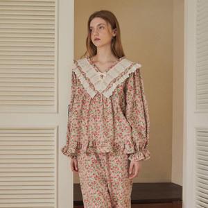 코렐리아 긴팔 투피스 크림로즈 (21수)