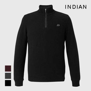 [INDIAN] 남성 솔리드방풍하프 집업_MITBHXWA211