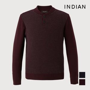 [INDIAN] 올오버헨리넥니트_MITBRXW9501