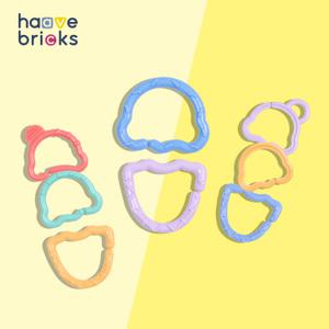 [하베브릭스] 국내 생산 베이비링 (28pcs/고리친구들)