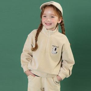 [아이러브제이] 얼룩댕댕 반집업 티셔츠 JWWTO17