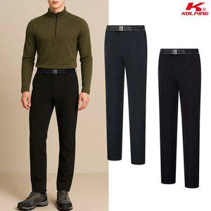 콜핑 2193PK547M 캐쥬얼 스트레치 원턱 남자 가을 등산바지