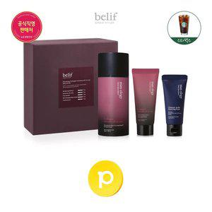 [15% 리워드] 빌리프 맨올로지 콜라겐 익스트림 올인원 스페셜 세트 + 스타벅스 증정