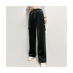 코듀로이 와이드 골덴 버뮤다 기모 팬츠 헤야