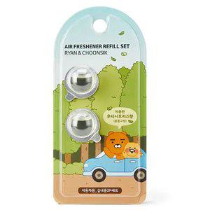 카카오프렌즈 차량용 방향제 리필 2개입