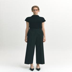 [에브레] 60% 메이와이드팬츠 블랙 / 최초가 84,000