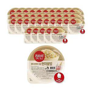 [CJ] 햇반 현미쌀밥 210g, 36개