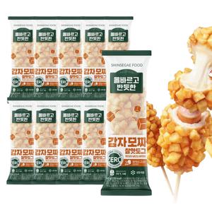 [내일도착] 올반 감자 모짜 찰핫도그 90G x 10봉