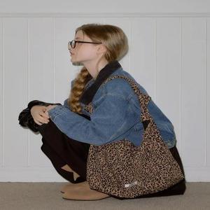 [에브레] 호피쇼퍼백