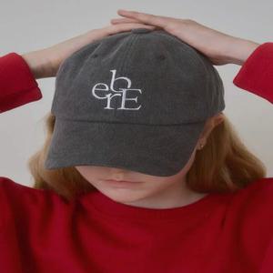 [에브레] 빈티지볼캡 _챠콜