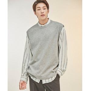 [ANDEW] 남성 등판 레이온 배색 베스트(O191KV110P)