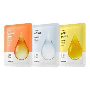 [단.독.특.가+15%다운쿠.폰][10+10+10] 한스킨 베스트! 고농축 앰플 바이탈40 레이어링