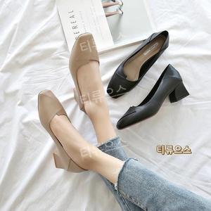 여성 힐 가보시힐 에스콰이어여성구두 발편한 여성힐 45cm 캐주얼/사뿐/탄력성 티류으