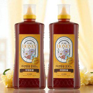 호아비 자연 벌꿀 야생화꿀 베트남 토종꿀 2kg + 2kg