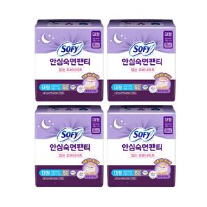 [쏘피] 안심숙면팬티 대형 5매, 4개