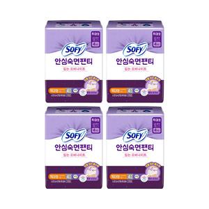 [쏘피] 안심숙면팬티 특대형 4매, 4개