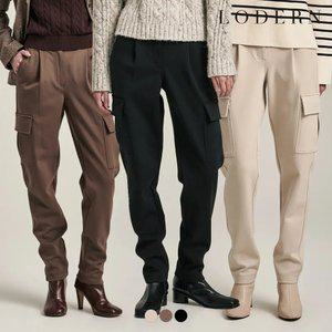 [로던]여) TR분또 3/4 밴딩 기모 카고 테이퍼드 (FLRWCPE518P)