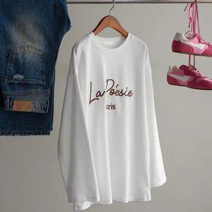 (안나앤플러스) 포에지 라운드 티셔츠[티셔츠DYU20] 빅사이즈