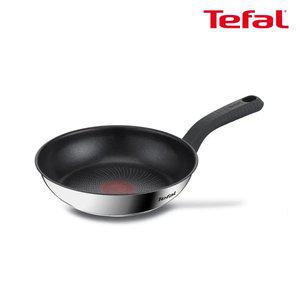 테팔 인덕션 티타늄1X 스테인리스스틸 에센스쿡 후라이팬 20cm