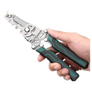 다용도 와이어 스트리퍼 니퍼 펜치 종합 멀티 공구 다기능 간편한 접이식 휴대