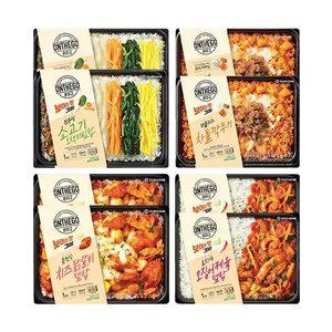온더고 신상혼합8(오색비빔밥2,차돌깍두기2,치즈닭갈비2,오징어제육2)