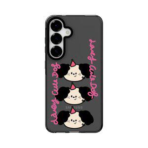 최신 귀여운 갤럭시 아이폰 케이스 모자쓴 강아지 / 핸드폰케이스 S25 S24 16 15 14 플