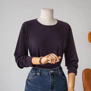 (안나앤플러스) A. 플랜 베이직 스판 티셔츠[티셔츠C1007Q03] 빅사이즈